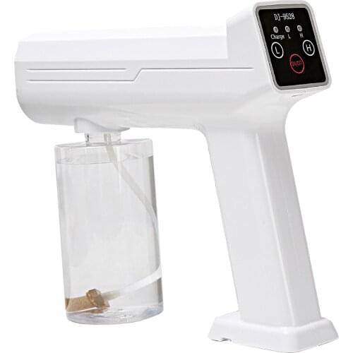 Rechargeable Cordless Sanitizer Spray Sprayer Blue Light Fogger