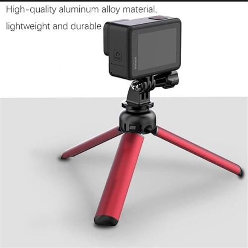 Handheld Desktop Tripod Action Camera Expansion Bracket Holder for GoPro 9/for DJI OSMO Mobile/for Insta360 Accessories