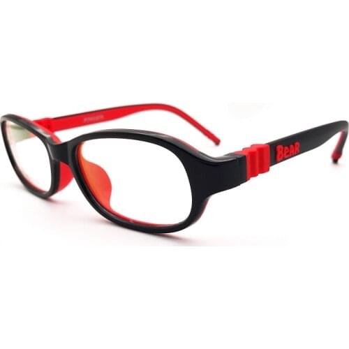 Width-125 new brand children silica gel spectacle frame With glasses chain high-grade soft silicone kids eyeglasses frame lente