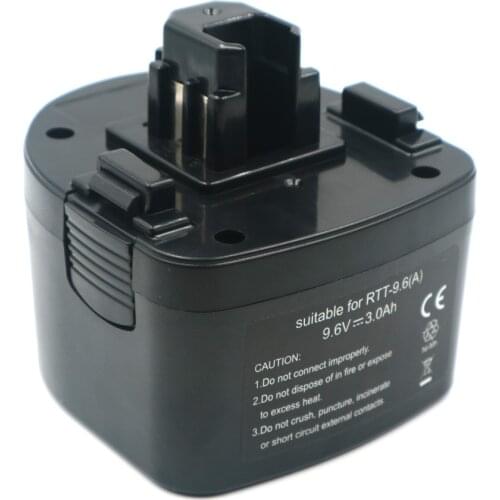 Power tool battery for MAX-RTT 9.6A 3000mAh Ni-MH JP509H JP509 JP509GD Rb655/RB655a/RB650/RB650a