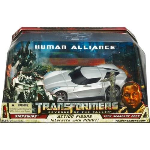 Hasbro Transformers Bumblebee Action Figure Robot Car Autobots Sideswipe Lambor Human Alliance Collectible Children