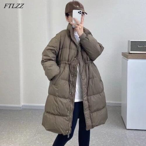 FTLZZ Women's White Jackets