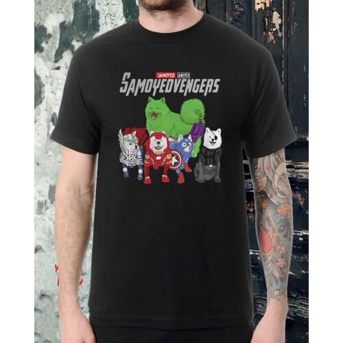 Funny Superhero Samoyed Dog Lovers Gift T-Shirt. Summer Cotton O-Neck Short Sleeve Mens T Shirt New S-3XL