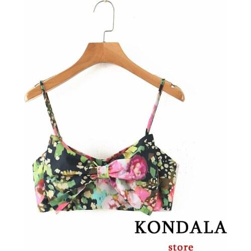 Женские летние топы KONDALA China At AliExpress