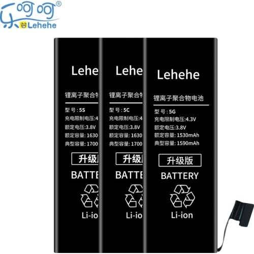 Original LEHEHE Battery for Iphone 5 5S 5C High Capacity Edition 1700mAh 0 Cycle Battery Replacement with Tools Gifts
