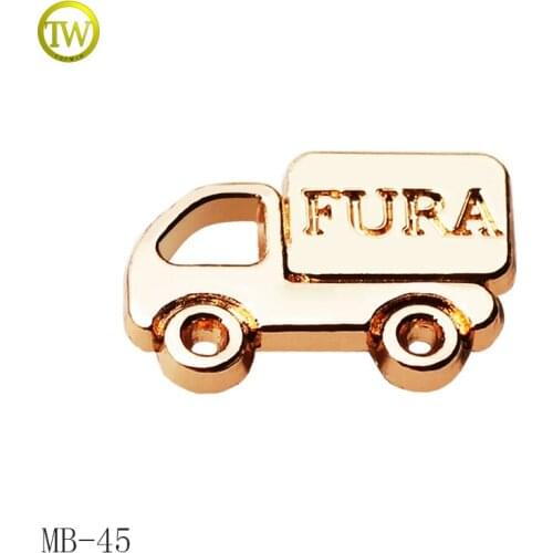 Custom metal brand logo label,metal bag label,handbag logo labels