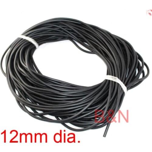 12mm diameter FPM FKM RUBBER STRIP Fluoro Rubber round bar, o type Viton Seal strip anti corrosion Fluorous Viton rubber rod