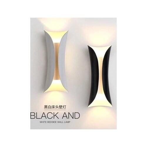 Nordic led glass ball industrial decor luminaire wandlamp cabecero de cama bedroom living room lamp