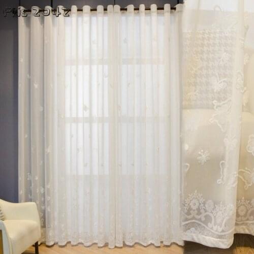 Nordic Solid Color Thick Embossed Butterfly Curtain Light Transmission Custom Curtains for Living Dining Room Bedroom
