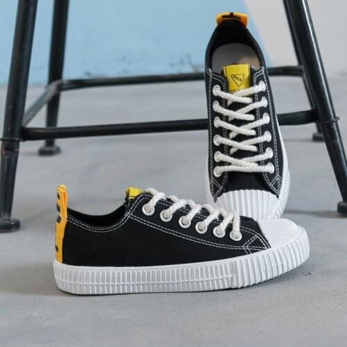 QWEDF 2019 Women Flats Lace up Comfort Shoes Ladies Canvas Vulcanized Shoes Female Sneakers Fashion Casual Shoes New X7-03