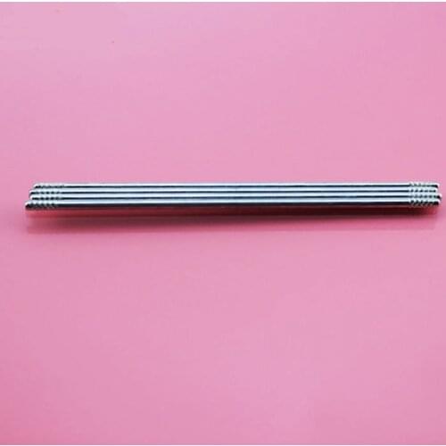 10/100pcs 3*130mm Roving shaft Knurled iron shaft/rc car robot shipDIY toy technology model parts/baby toys for children