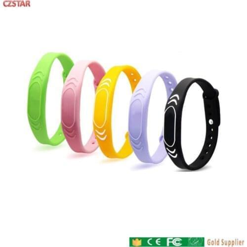 13.56KHZ NFC Ntag213 Access Control Card Keyfob RFID Wristband Bracelet Tags Sticker Key Fob Token Ring Proximity Chip