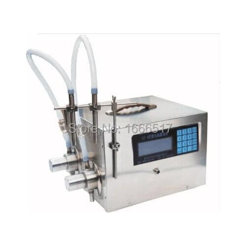 2 filling heads 20L/min Microcomputer control liquid filling machine for shampoo