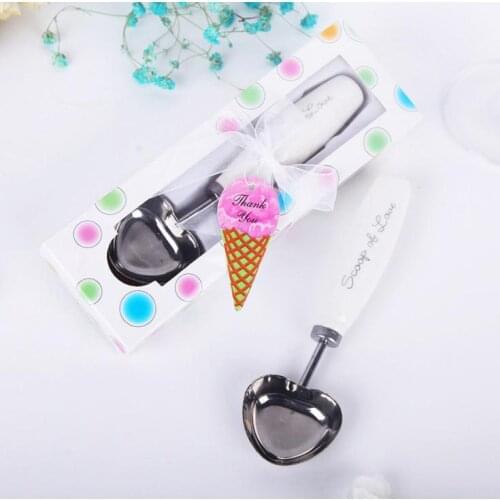 50pcs Scoop of Love Ice Cream Wedding party favor bridal shower guest gift presents Souvenirs SN1565