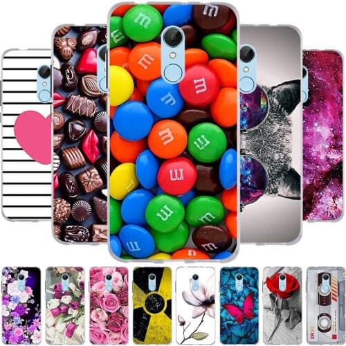A Phone Cases For Xiaomi Redmi 5 Case Cartoon Soft Silicone TPU Back Cover For Xiaomi Redmi 5 Plus Case Coque Fundas