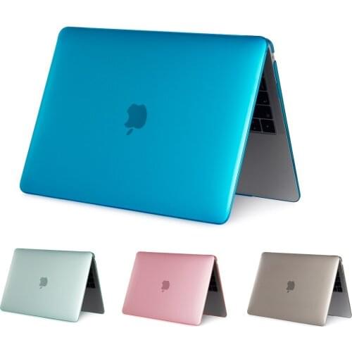 Crystal Clear Laptop Case Cvoer+keyboard Cover only For 2018 New Apple Macbook 13 Air With Retina Touch ID Model A1932