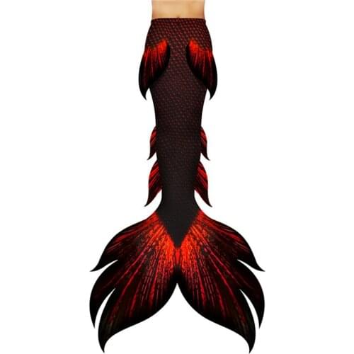 Customized Girls Kids/Children Adult Women Men Mermaid Tail with Flipper Summer Vacation Beach Costumes Mermaid Swimsuit Cosplay