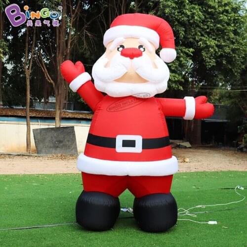 Hot sale 3 Meters High Inflatable Santa Claus / Blow up Father Christmas / Santa Air Balloon for Xmas Decoration