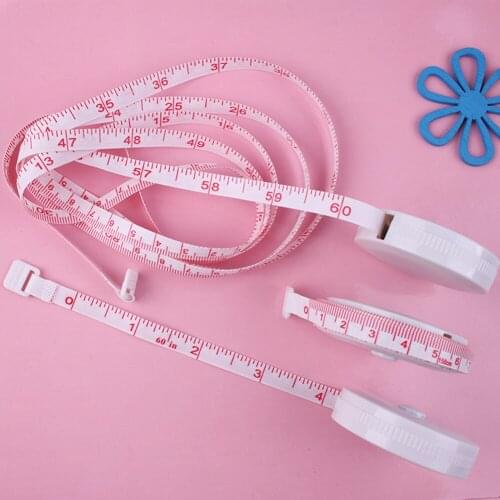 Tape Measuring Tool 60inch Body Tailor Tape Ruler Measure For Sewing Tailor Fabric Measurements Tape Retractable Home Tape Ruler