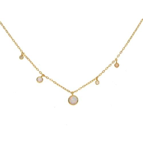 Dainty Gold Color Chain Tiny round Choker Necklace for Women Bijou Necklaces 925 Simple Boho Layering Chokers Chockers