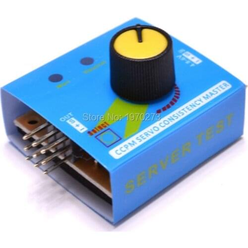 Multi Servo Tester 3CH ESC 4.8-6V CCPM Master Checker Consistency Master