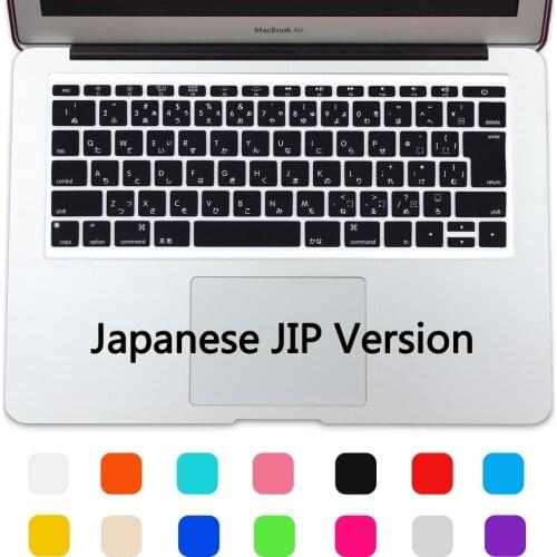 New Japanese JIP Version Silicone Skin Keyboard Cover For Apple MacBook Air 11 11.6 inch Keyboard film