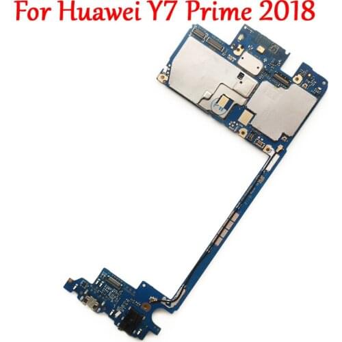 Tested Work Original Unlock Motherboard For Huawei Enjoy 8 LDN-AL00 Main board Logic Circuit Electronic Chips 64GB