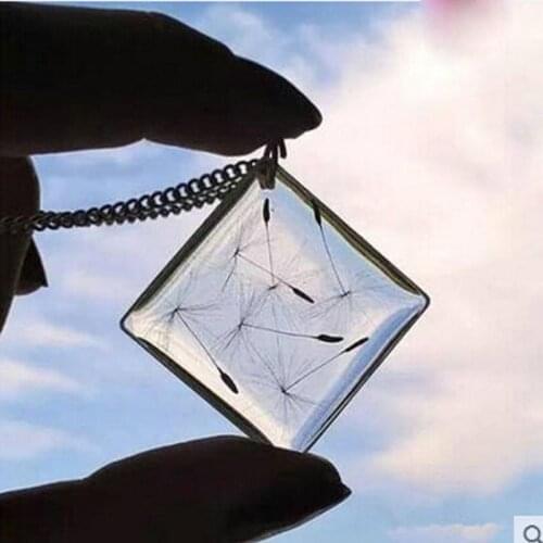 Pressed Flower Silicone Mold Square Round Cubic Epoxy Resin Molds Jewelry Tools