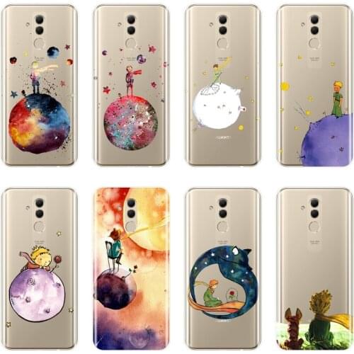 The Little Prince Space Star Silicone Phone Case For Huawei Mate 9 10 20 Lite Soft Back Cover For Huawei Mate 7 8 9 10 20 Pro