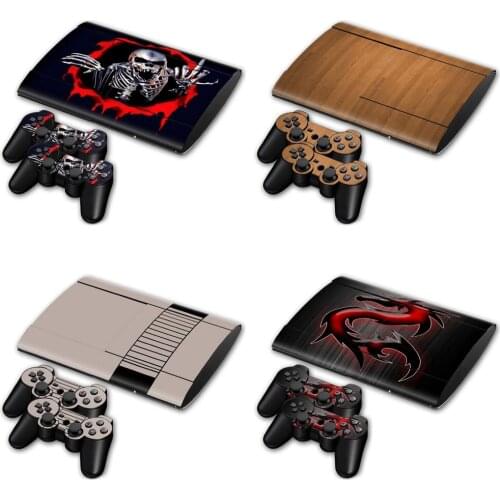 For PS3 Super slim 4000 Skins decal wrap for PS3 Super slim 4000 sticker