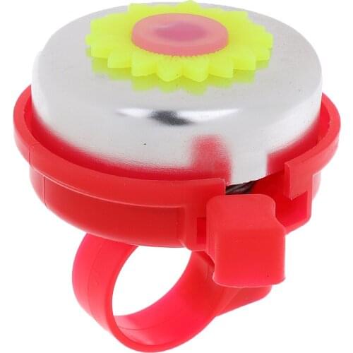 Kids Girls Bike Handlebar Clear Bell Tricycle Scooter Horn Hooter