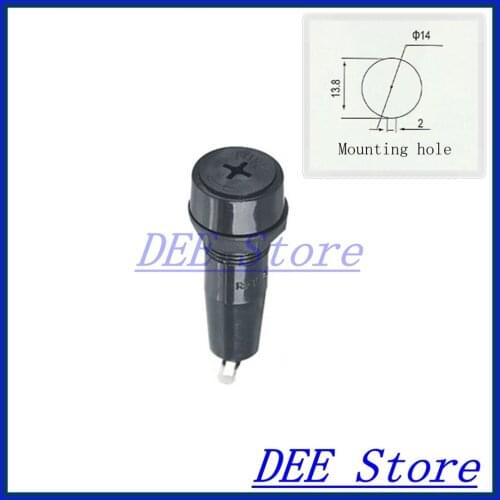 6x30 fuse block fuse holder Panel Mount fuseholder fuse holders for 6*30mm cylindrical Glass Tube/Ceramics fuse