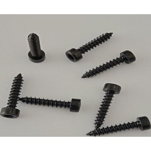 Black and Nickel/Plus Hard Hexagon Self-tapping Speaker Screw/Horn Fixing Screw M4*10 12 14 16 18 20 25 30 35 40