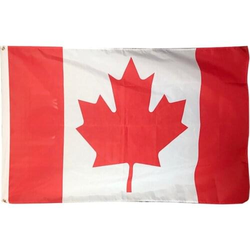 Canada flag 3ft*5ft 90*150cm bandera polyester Flying