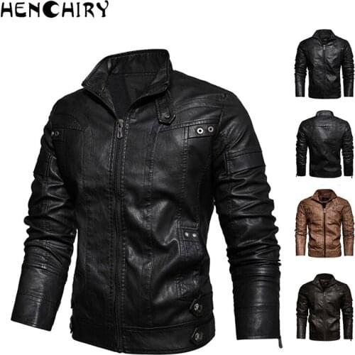 Мужские байкерские куртки HENCHIRY China At AliExpress