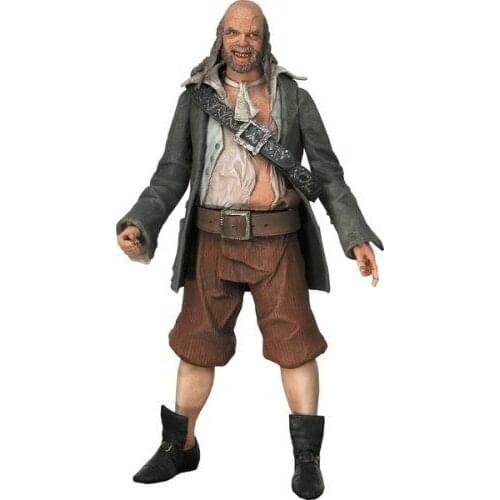 Classic Film Pirate Pintel with Club Pistol Sword and Base NECA Action Fgiure Caribbean Model Toys Collection