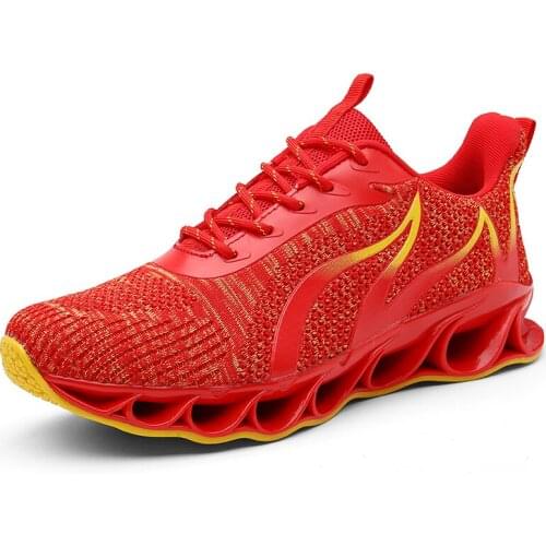 Fashion Mens Sneakers Casual Sport Shoes Man Cushion Breathable Athletic Shoes Zapatillas Hombre Male Shoe 4 Colors Size 39-47