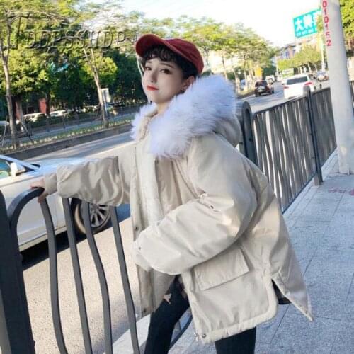 2019 New Parkas Thickening Cotton Winter Jacket Overcoat Jacket Parkas