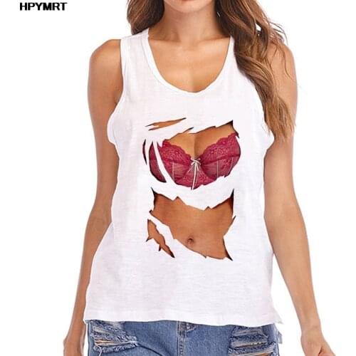 Summer Tank Tops Women Sexy body Printed Fashion Casual Female Tshirts Sleeveless Tee Camisole O-neck Vest Woman Clothing Top