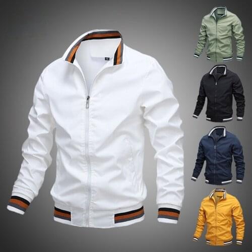 Mens Fashion Jackets and Coats New Mens Windbreaker Bomber Jacket 2021 Autumn Men Army Cargo Outdoors Clothes Casual Streetwear