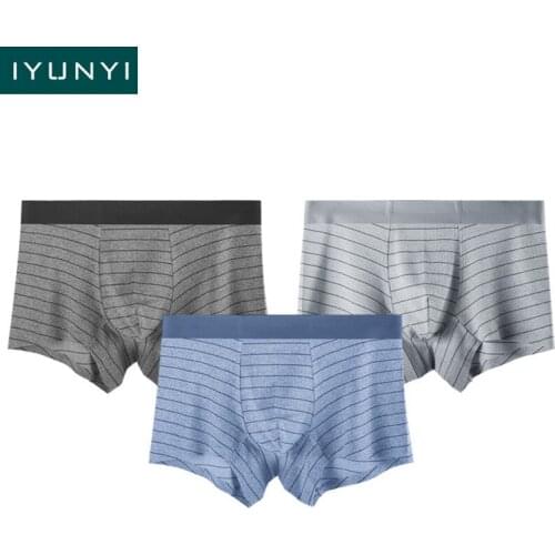 IYUNYI Men Boxers Shorts New Fashion Gay Mens Sexy Bikini Underwear U Convex Pouch Bikini Mens Underpants