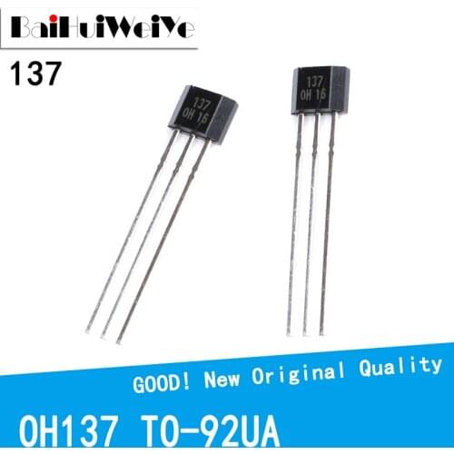 20PCS/LOT OH137 H137 137 Hall sensor Hall Effect Sensor TO-92UA TO92UA New Original Good Quality Chipset