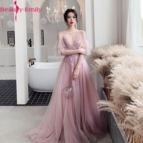 Charming Lace Evening Dresses Long Sweetheart Neck A-Line Long Sleeve Tulle Elegant Formal Party Dresses with Appliques