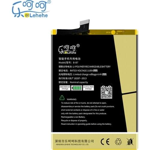 Original LEHEHE Battery for Vivo X9s X9L B-B7 3050mAh Smartphone Replacement Batteries with Tools Gifts