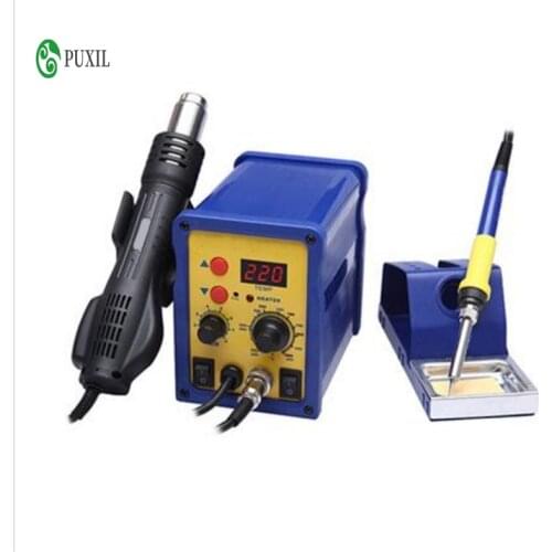 BAKU BK-878L2 led digital Display SMD Brushless Hot Air Rework Station + Soldering Iron and Heat Gun for Cell Phone Repair