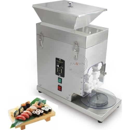 Rotary Sushi Rice Sheet Nigiri Maker Machine Multifunctional Sushi Maker Rice Ball Forming Machine Set 25 Piece Per Minute