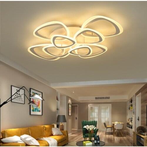 Creative Modern Acrylic LED Ceiling Lights Living room bedroom study dining room ceiling lamps Indoor Lighting fixture