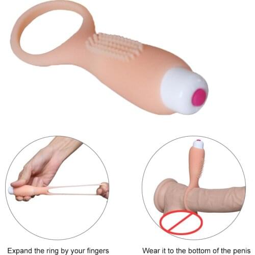 Vibrating Egg And Lock Ring, The Two Vibrate Together, And The Soft Brush Strongly Stimulates The Clitoris And The Lovers Orgasm