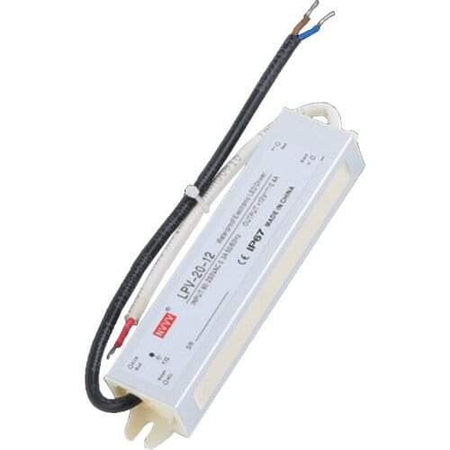 Waterproof LPV switching power supply AC/DC 12V/24V 10W 20W 30W 60W 100W 150W Power Supply for LED strip Light
