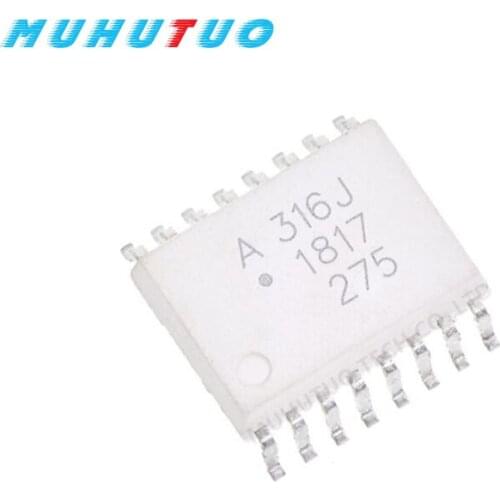 10PCS HCPL-316J HCPL316J A316J IGBT driving optocoupler